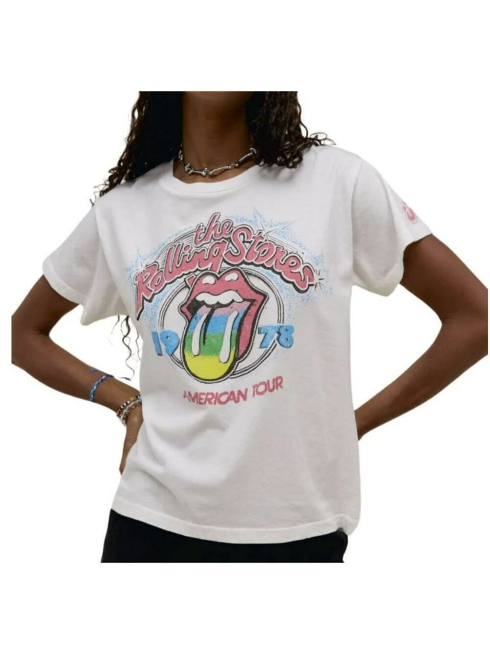 New Daydreamer Rolling Stones Graphic Concert Band Tee Tshirt Top Large